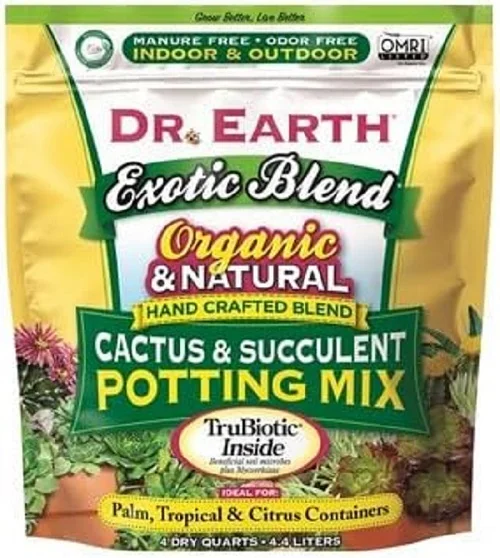 Dr. Earth Exotic Blend Cactus & Succulent Potting Mix