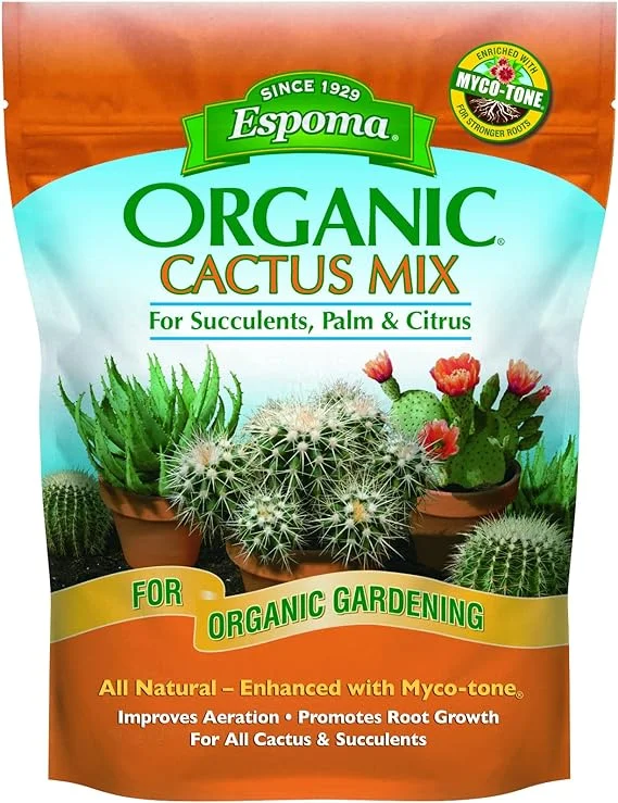 Espoma Organic Cactus & Succulent Potting Soil Mix