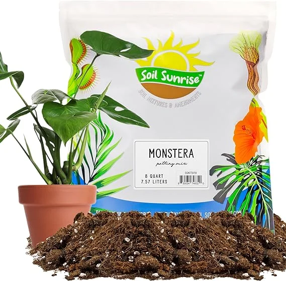 Soil Sunrise Monstera Potting Mix